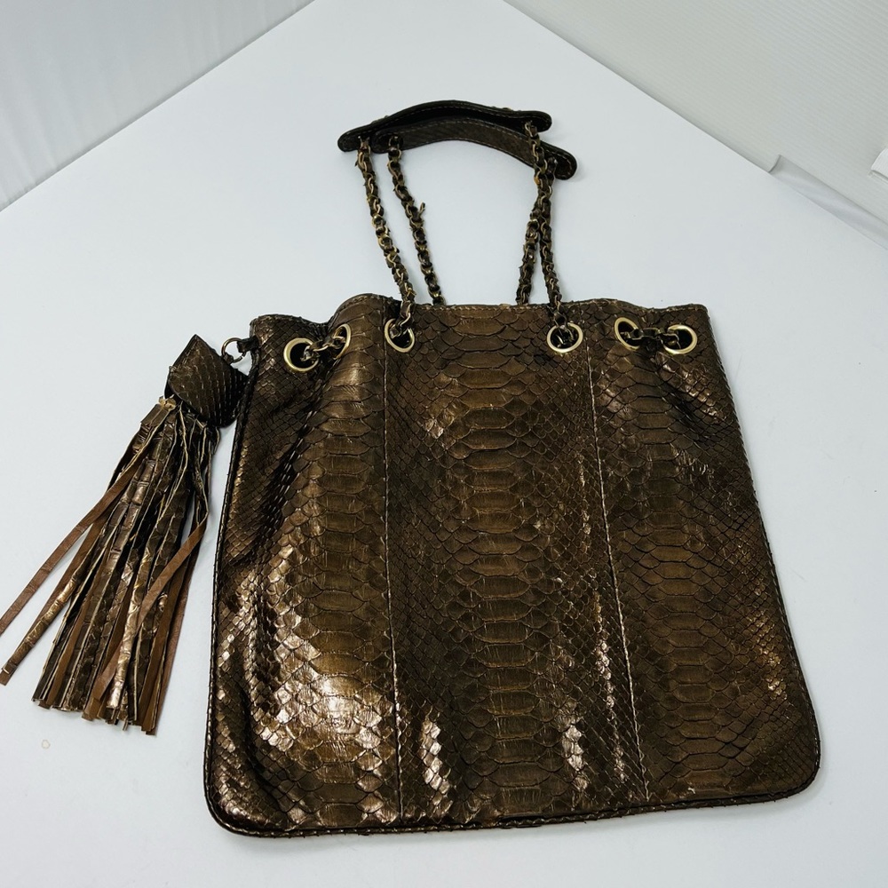 DEVI KROELL**Python Copper Bag**New!!! $4500 - Picture 4 of 4